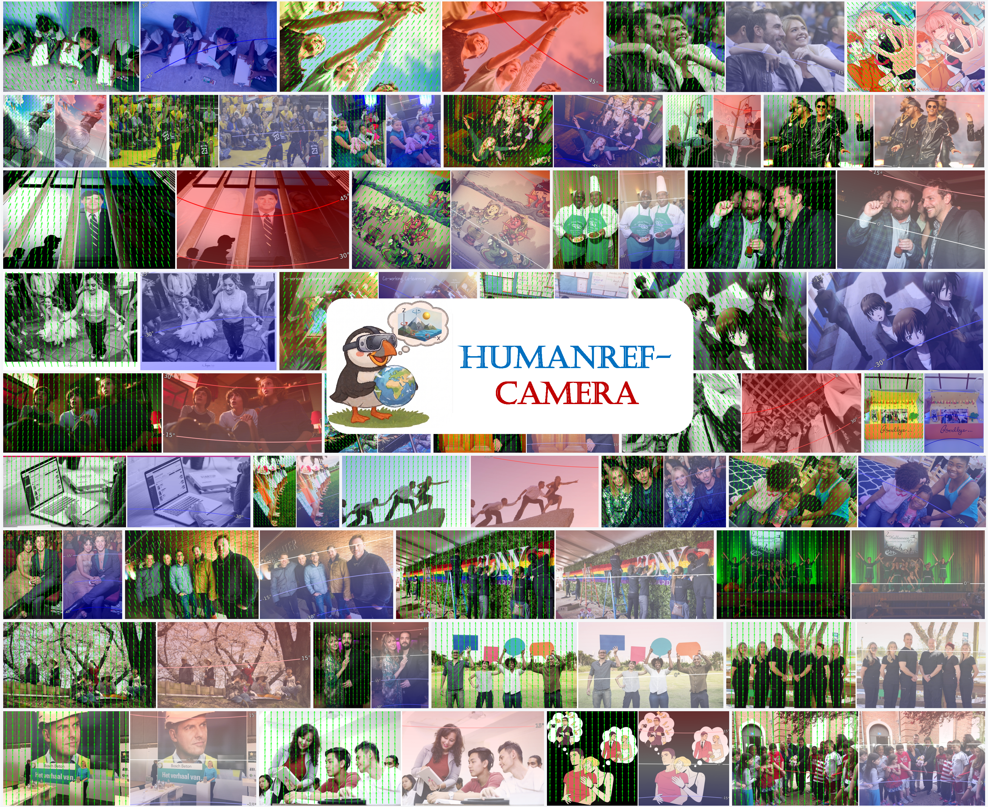 camera map collage
