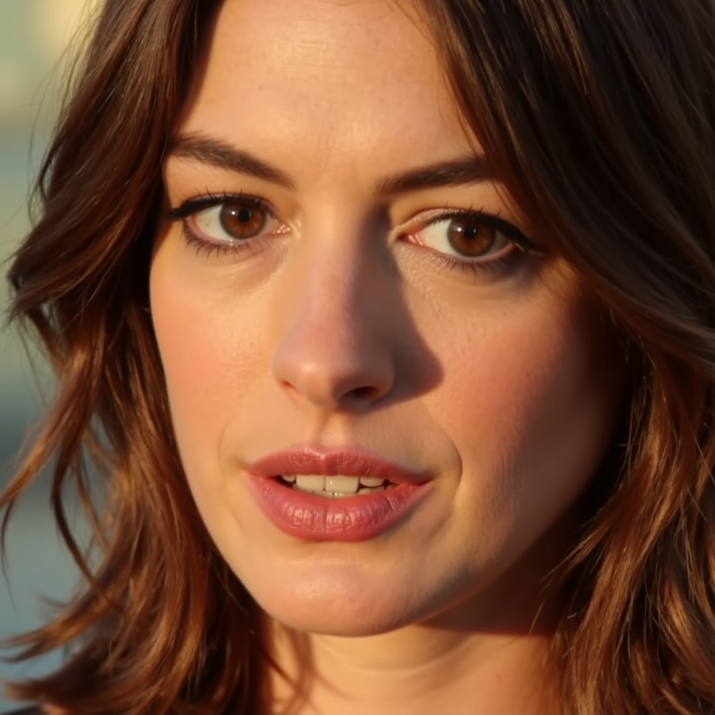 Golden Hour Macro Portrait